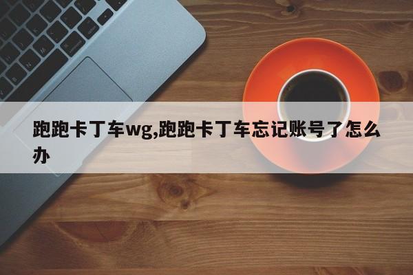 跑跑卡丁车wg,跑跑卡丁车忘记账号了怎么办